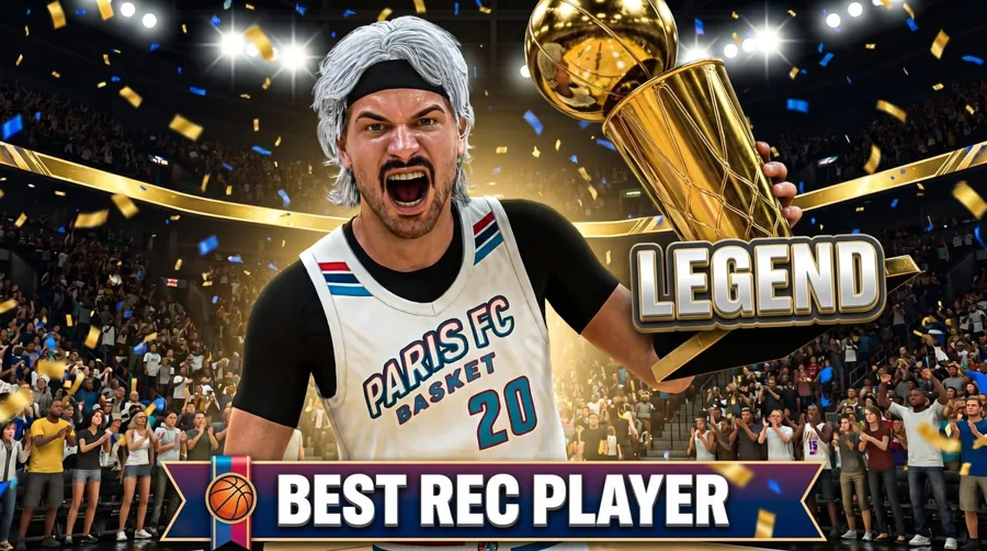 NBA 2K26 championship award thumbnail template