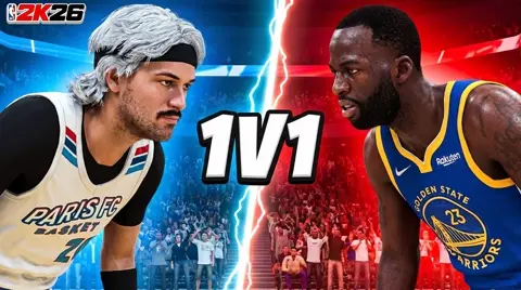 1v1 Callout · NBA 2K thumbnail template