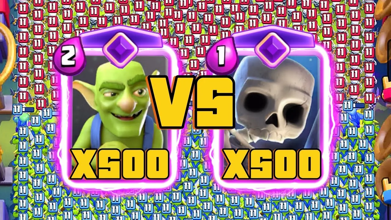Clash Royale thumbnail before the studio Reshoot