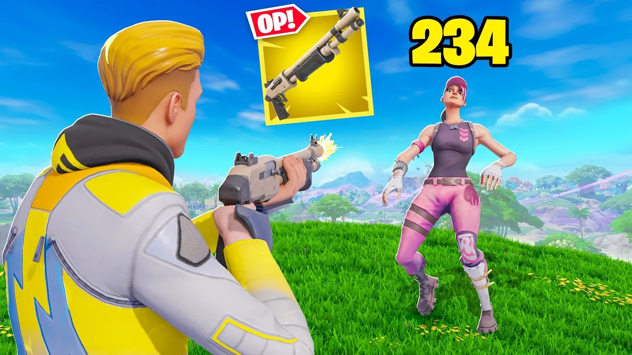 Fortnite combat thumbnail before the studio Reshoot