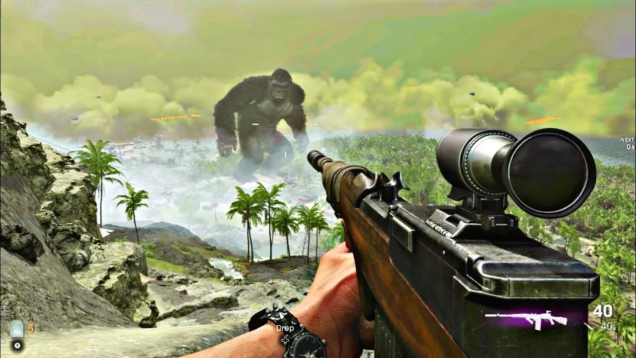 Warzone thumbnail before the studio Reshoot